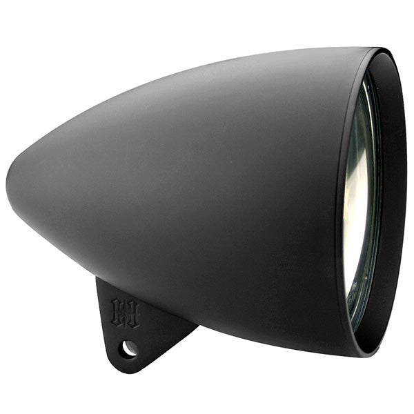 Titan Motorcycle Co. of America Headwinds Headlight - 5-3/4" Aluminum Concours Rocket Housing