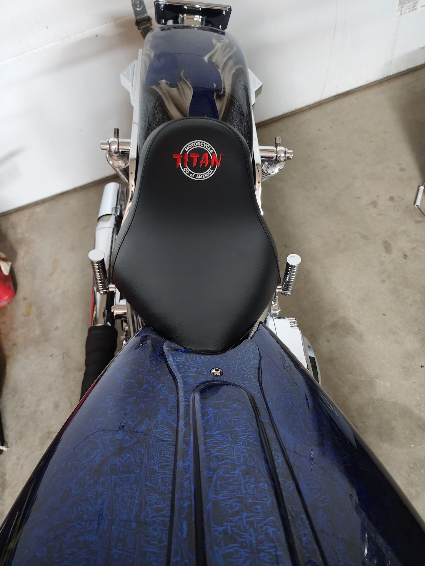 Titan Motorcycle Co. of America OEM Seats.
