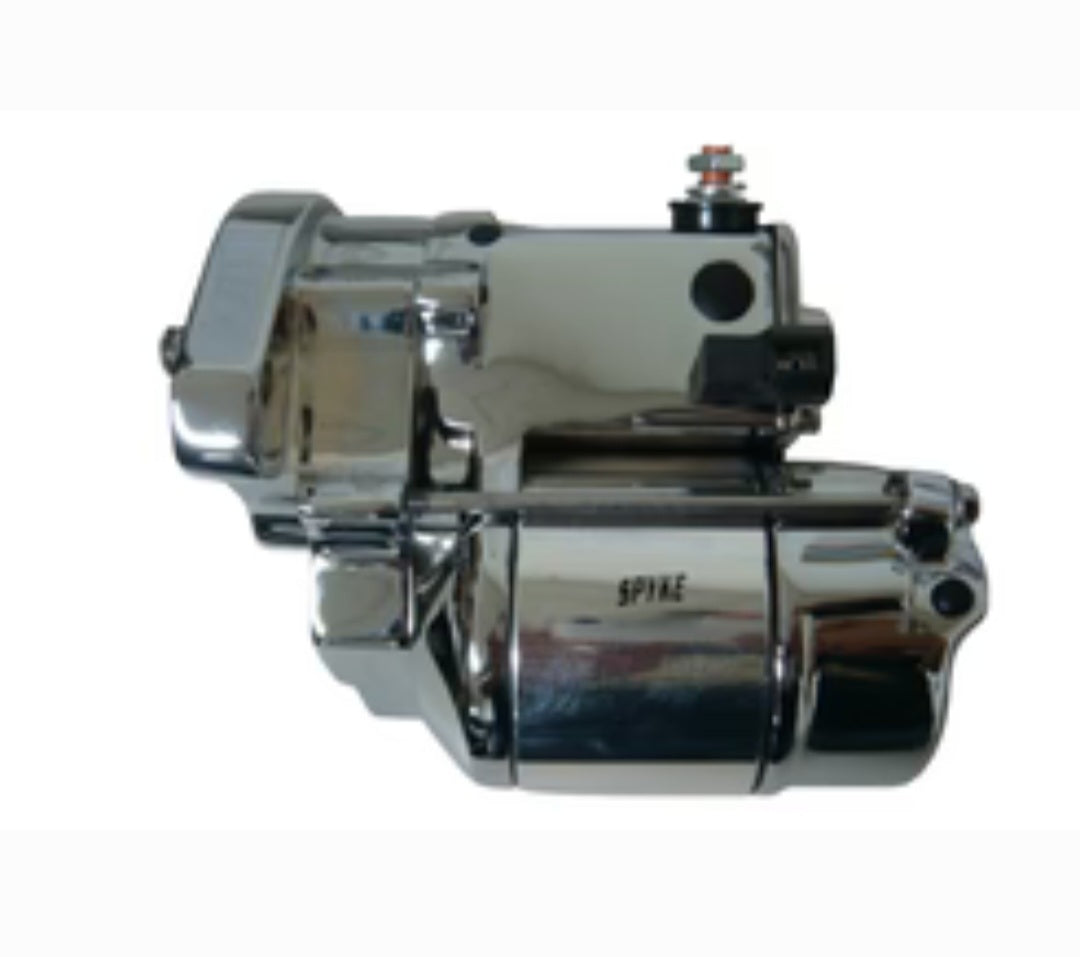 Chrome 1.4 kW Starter for 94-06 Big Twin.