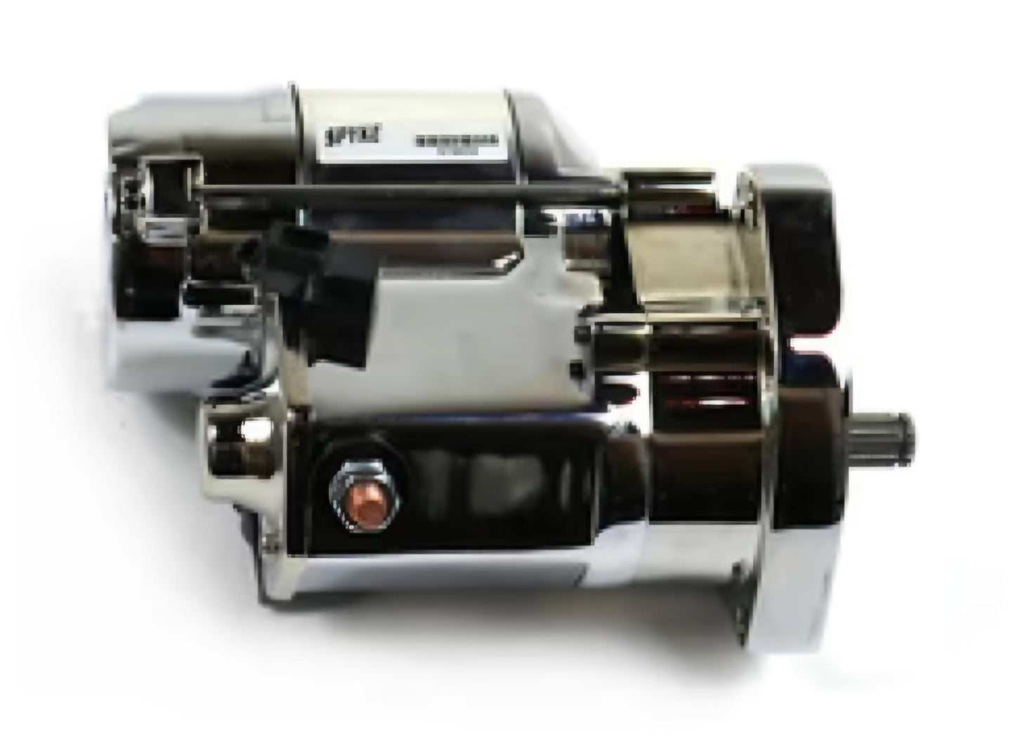 Chrome 1.4 kW Starter for 94-06 Big Twin.