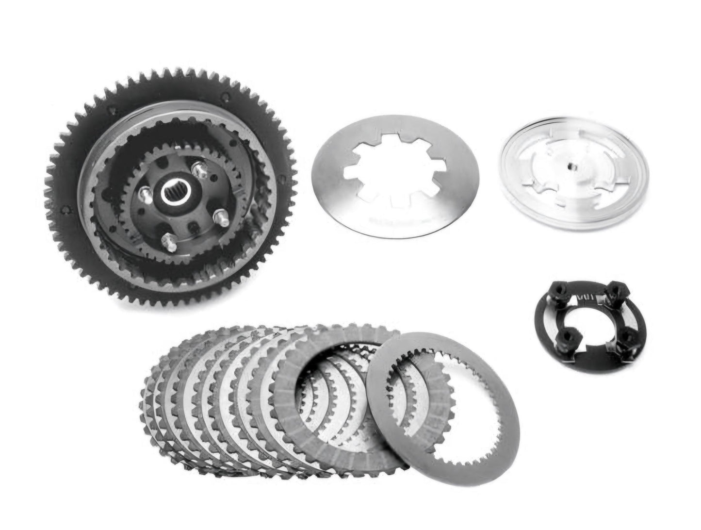 Titan Motorcycle Co.of America Clutch Basket Assembly w/ Pro Clutch