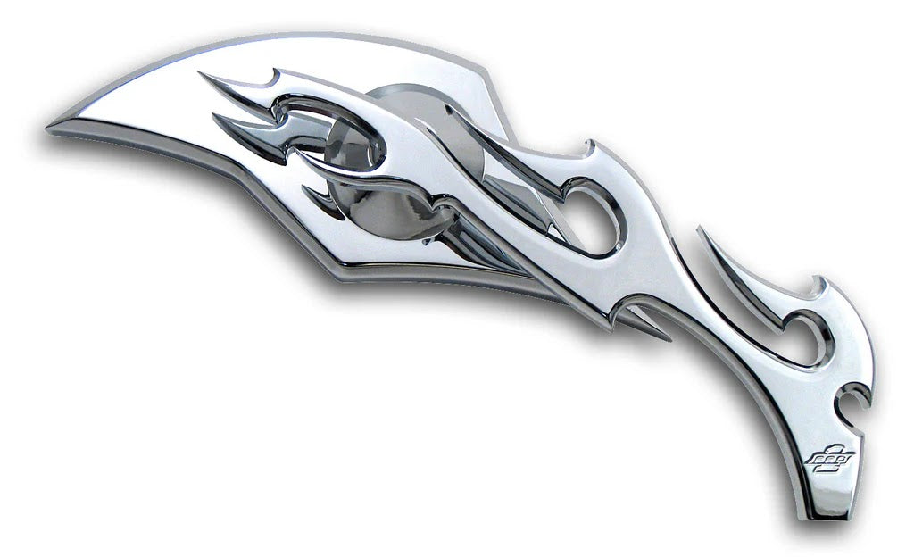 Titan Motorcycle Co. of America Mirror - Large Flame