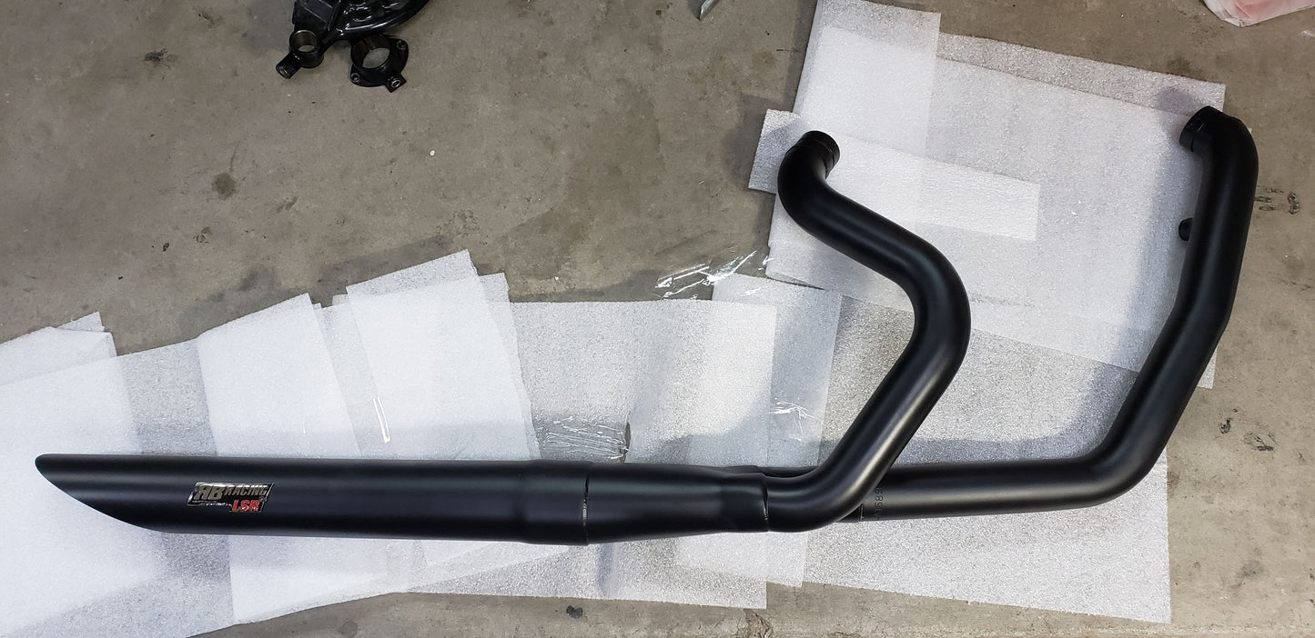 Titan Motorcycle Co. of America R&B Racing 2into1 Performance Exhaust System