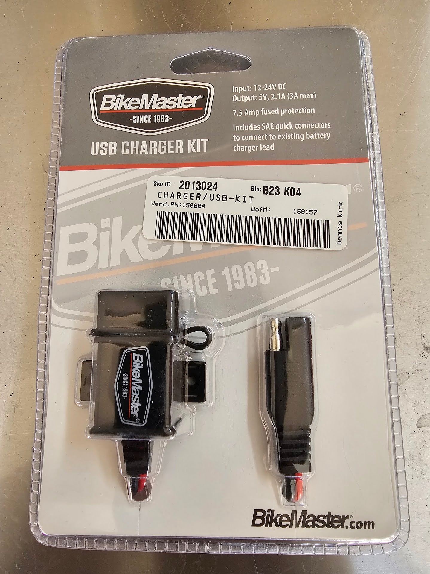 Titan Motorcycle Co. of America USB Port