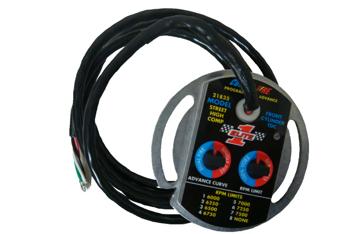 Selectable Electronic Advance Ignition Module for 70-99 Big Twin (Except Fuel Injected) SKU: TM-21835