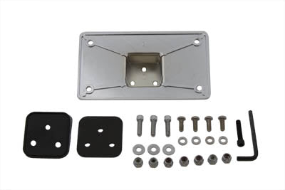 Titan Motorcycle Co. of America License Plate Frame Bracket Kit Chrome