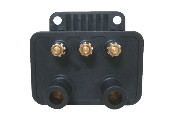 Single Fire Coil with 3 OHMS Resistance for 70-98 Big Twin & 72-01 Sportster SKU: TM-447010