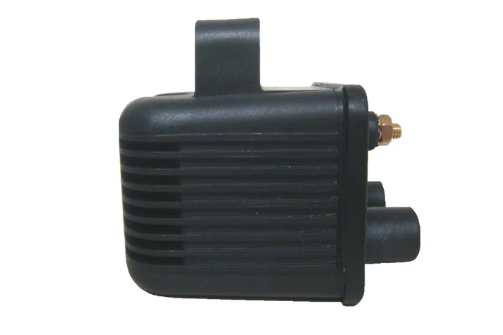 Single Fire Coil with 3 OHMS Resistance for 70-98 Big Twin & 72-01 Sportster SKU: TM-447010