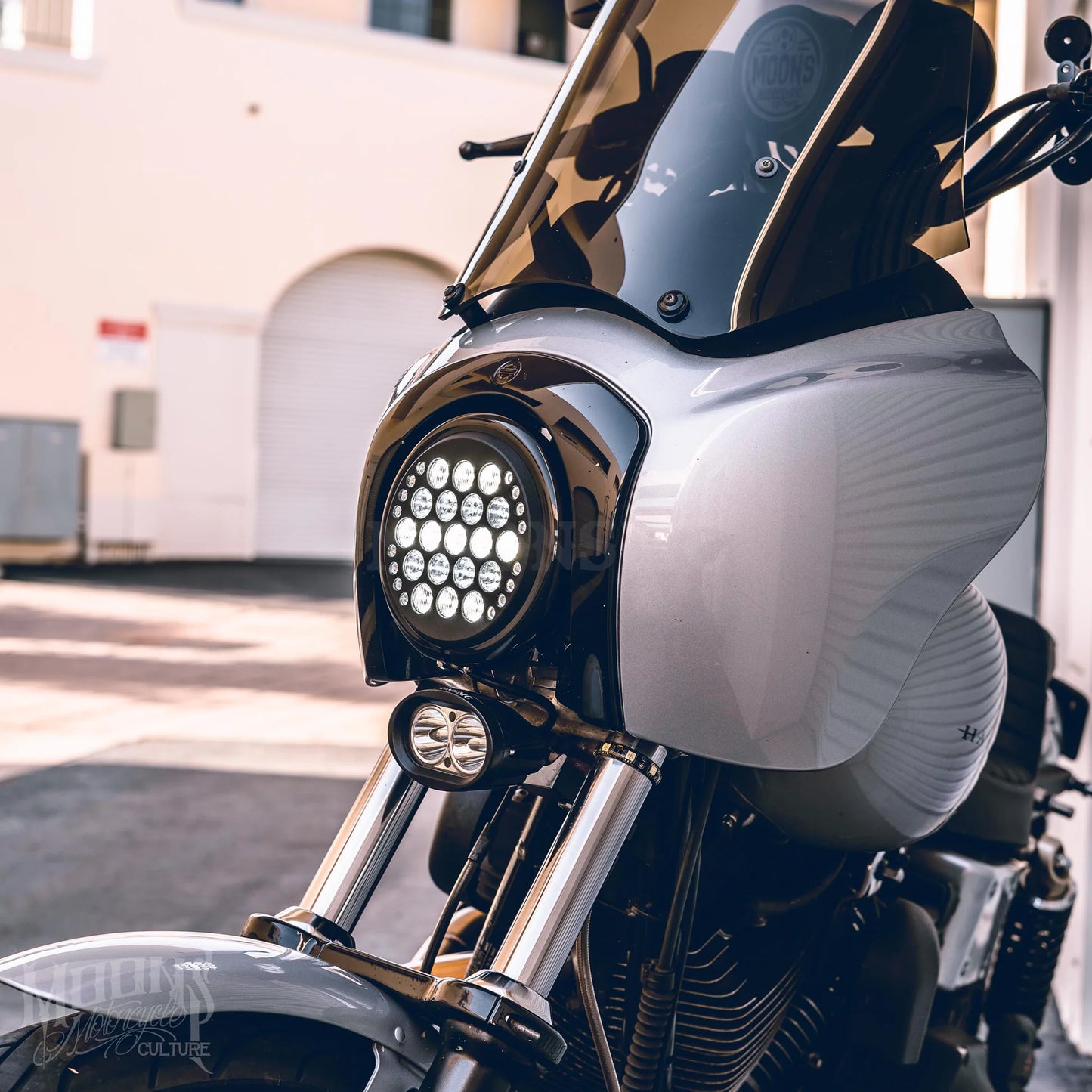MoonsMC 5.75 Moonmaker Fly Eye V2 LED Headlight SKU: TM-MOONSV2