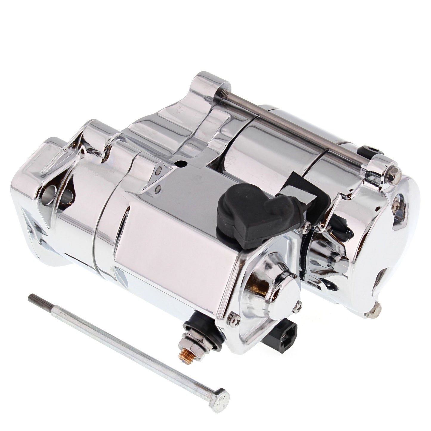 Titan Motorcycle Co. of America Big Twin High Torque Chrome Starter 1.7KW SKU: TM-80-1004