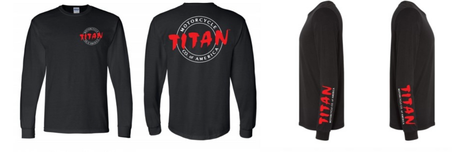 Titan Motorcycle Co. of America Long Sleeve T-Shirt