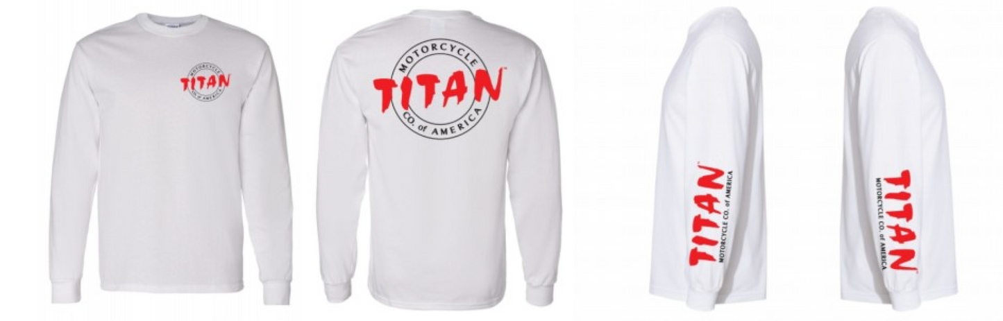 Titan Motorcycle Co. of America Long Sleeve T-Shirt