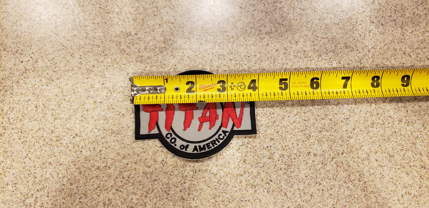 Titan Motorcycle Co. of America Logo Patches