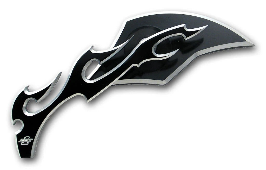 Titan Motorcycle Co. of America Mirror - Large Flame