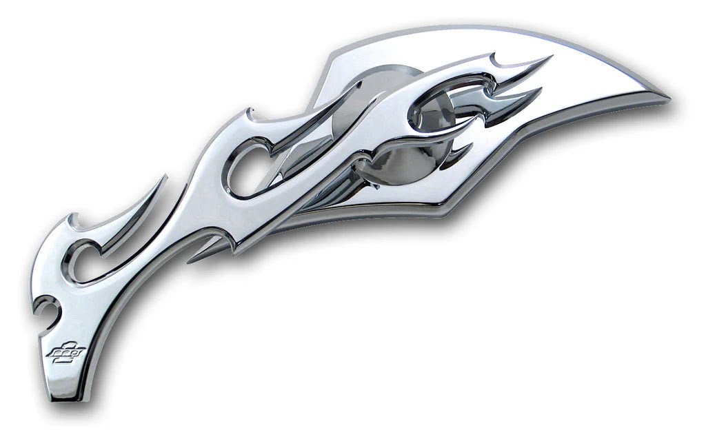 Titan Motorcycle Co. of America Mirror - Large Flame