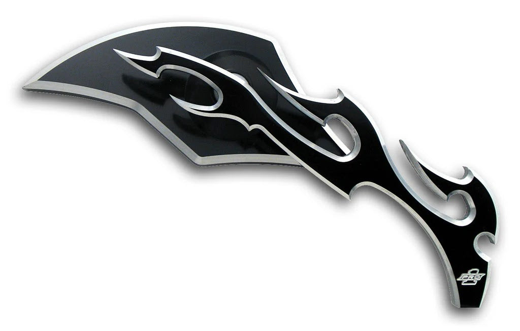 Titan Motorcycle Co. of America Mirror - Large Flame