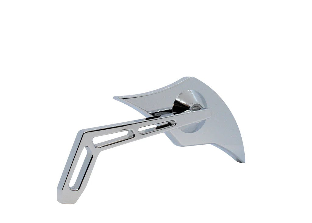 Titan Motorcycle Co. of America Mirror - Weekend Warrior Cut-Out Stem with Large Flame Head