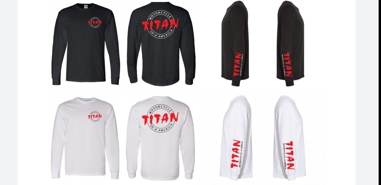 Titan Motorcycle Co. of America Long Sleeve T-Shirt