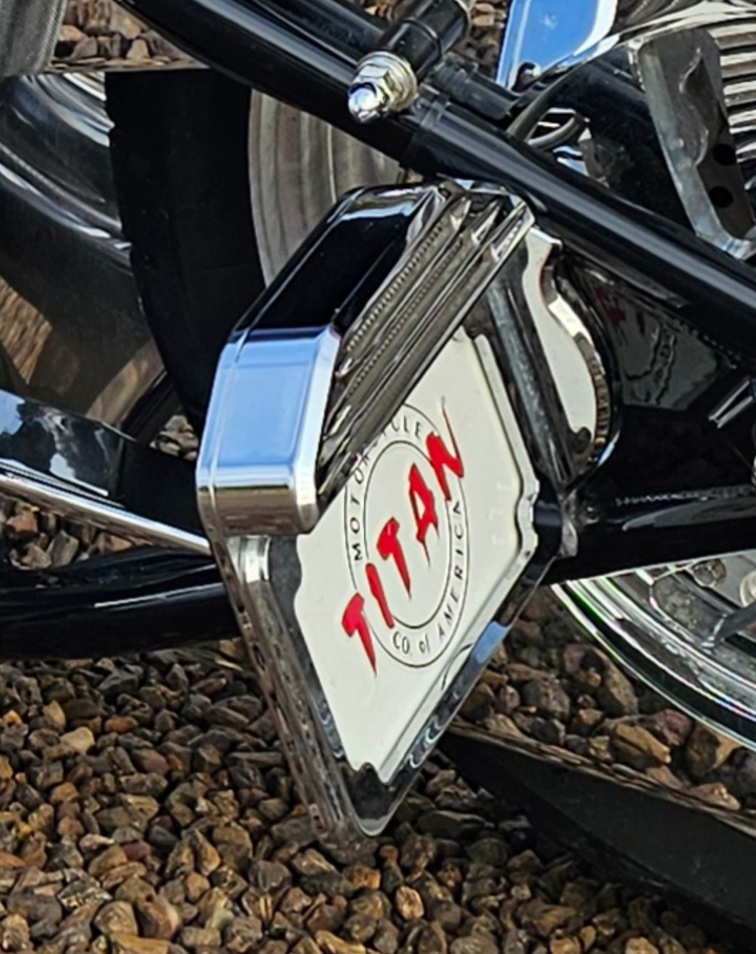 Titan Motorcycle Co. of America Side Mount Replacement LED Taillight/ Brake Light