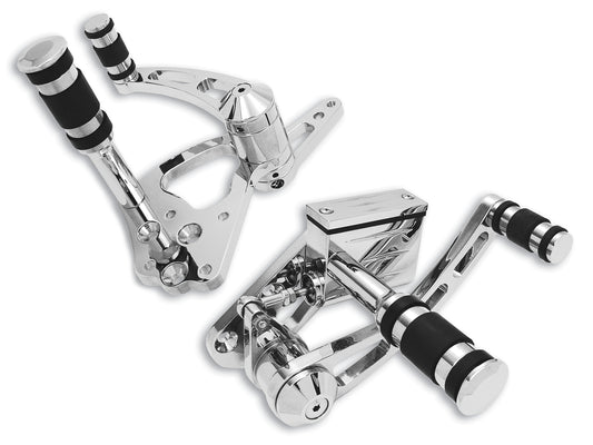 Titan Motorcycle Co. of America Billet Forward Control Kit Chrome
