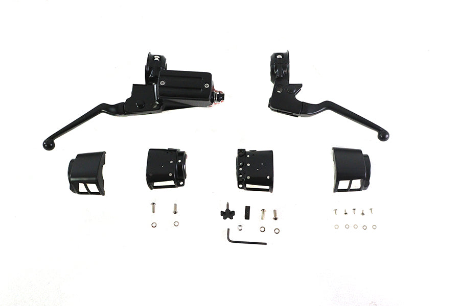 Titan Motorcycle Co. of America Chrome Handlebar Controls.