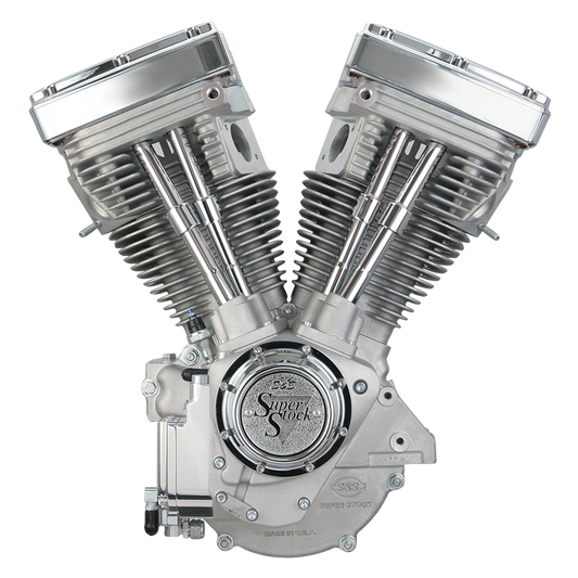 S&S Cycle #: 310-0232 V80 Long Block Engine for 1984-'99 Big Twins - Natural