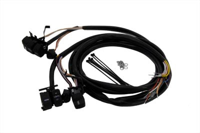 Titan Motorcycle Co. of America Chrome Handlebar Controls.