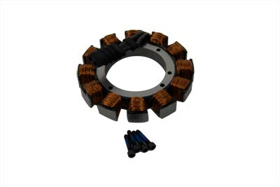 Titan Motorcycle Co. of America Alternator Stator Unmolded 32 Amp with Plug