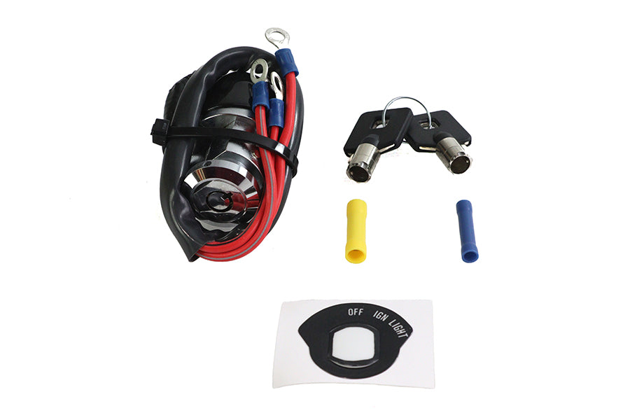 Titan Motorcycle Co. of America Barrel Key Ignition Switch