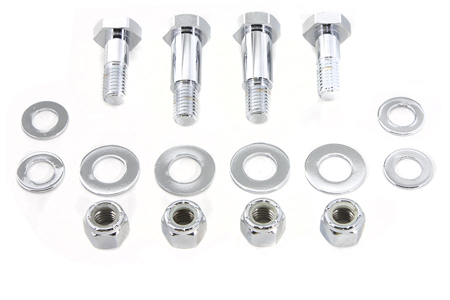 Titan Motorcycle Co. of America Shock Bolt Set Chrome