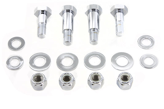 Titan Motorcycle Co. of America Shock Bolt Set Chrome