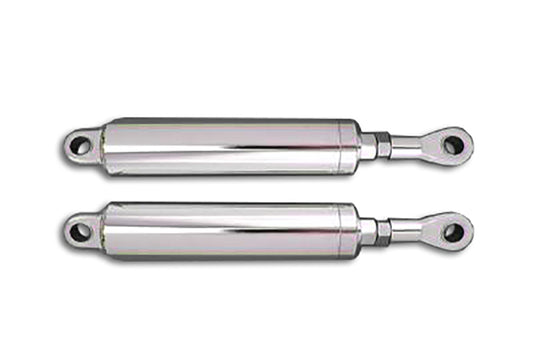 Titan Motorcycle Co. of America Slim Fit 11" Shock Set Chrome Billet All SX Models