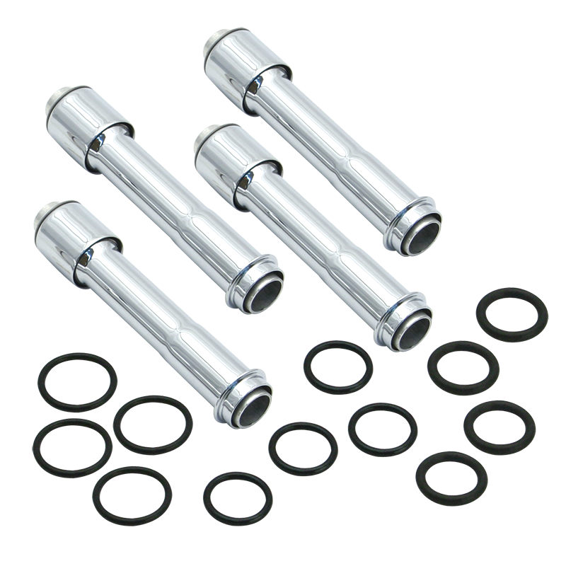 Titan Motorcycle Co. of America S&S Cycle Chrome Pushrod Cover Kit For 1984-'99 HD® Evolution® And 1986-'16 HD® Sportster®,