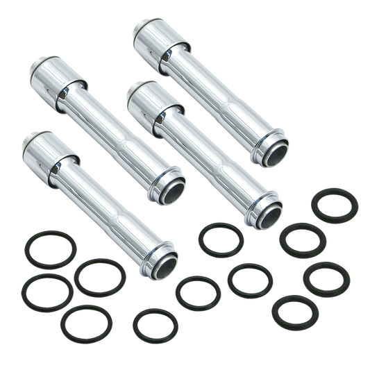 Titan Motorcycle Co. of America S&S Cycle Chrome Pushrod Cover Kit For 1984-'99 HD® Evolution® And 1986-'16 HD® Sportster®,