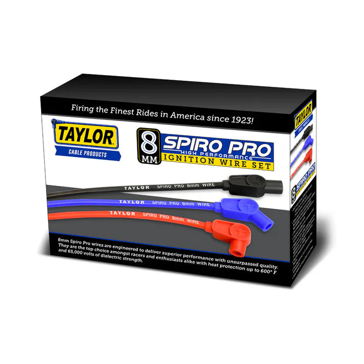 8mm Spiro Pro Motorcycle Red Ignition Wire Kit SKU: TM-10263