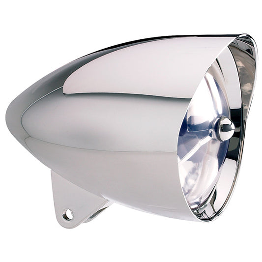 Headwinds Headlight - 5-3/4" Chrome Mariah Concours Rocket Housing. LAMP SOLD SEPARATELY!